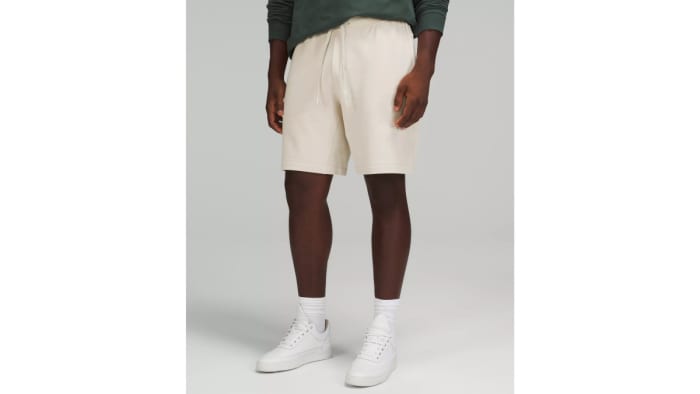 lululemon relaxed fit french terry short 9-inch